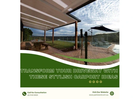 Best Carport Designs for UV, Rain & Hail Protection