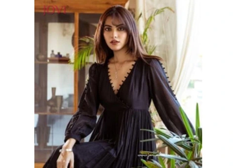 Casual Midi Dress for Women by JOVI India – Effortless Style Every Day - 3/19