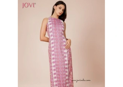 Casual Midi Dress for Women by JOVI India – Effortless Style Every Day - 8/19