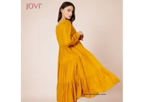 Casual Midi Dress for Women by JOVI India – Effortless Style Every Day - 11/19