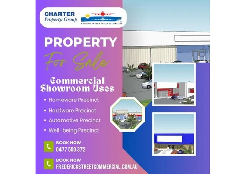 Lease Commercial Property in Broome Today | Frederick Street Commercial