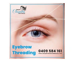 Eyebrow Threading in Watergardens Just $15