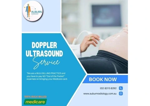 Reliable Doppler Ultrasound Services at Auburn Radiology. (02) 8315 8292