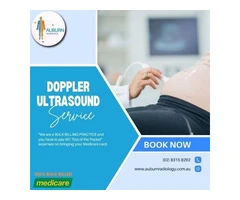 Reliable Doppler Ultrasound Services at Auburn Radiology. (02) 8315 8292