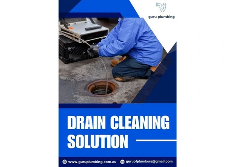 Drain Cleaning Solution in Port Hedland - Guru Plumbing