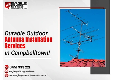 Durable Outdoor Antenna Installation Services in Campbelltown - 1/7