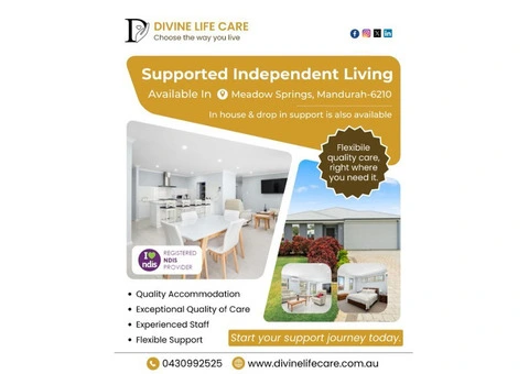 Trusted SIL & NDIS Support Services in Perth by Divine Life Care