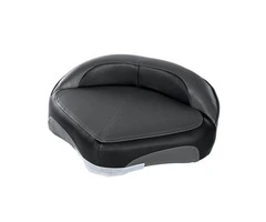 Seamanship Stand Up Lean Boat Seats Casting Fishing Seat Swivel 8cm Padding Grey - Qubyk AU