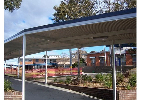 Versatile Covered Walkways for Schools Available Economically