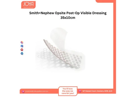 Smith+Nephew Opsite Post-Op Visible Dressing 35x10cm - Joya Medical Supplies