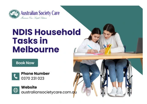 NDIS Household Tasks & Assistance in Melbourne – Australian Society Care - 1/4