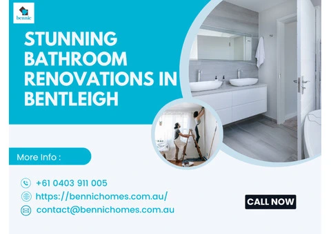 Stunning Bathroom Renovations in Bentleigh | Bennic Homes