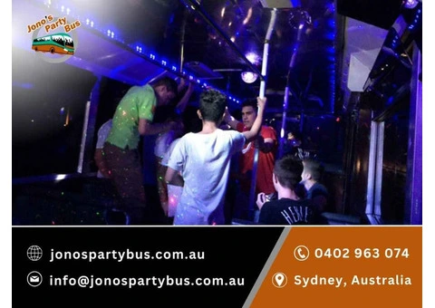 We Provide the Best Party Buses Rental in Sydney