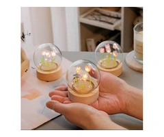 Blooming Charm: The Handmade Mini Tulip Night Light