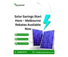 Go Solar with EcoSpread Melbourne!