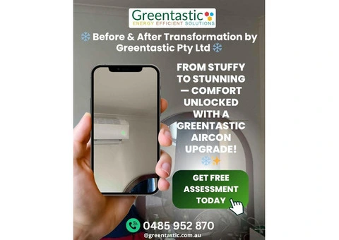💨 Upgrade Your Air Conditioner with Greentastic – Rebates Available! 💰