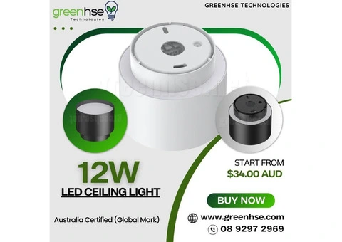 12W LED Ceiling Light by Greenhse Technologies Perth