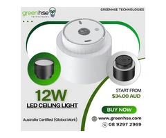 12W LED Ceiling Light by Greenhse Technologies Perth
