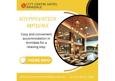 Enjoy a comfortable and memorable stay with the best Accommodation Armidale