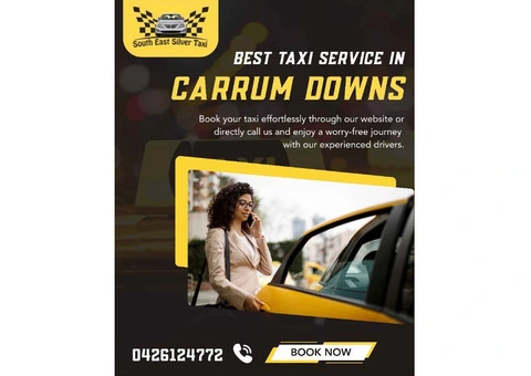 Best Taxi Service in Carrum Downs — Southeast Silver Taxi