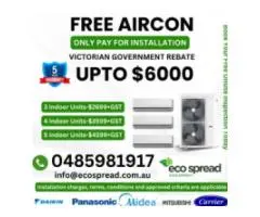 FREE Aircon with Installation – Government Rebates Up to $6000!