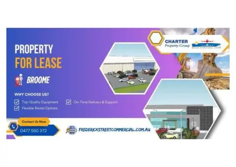Premium Property for Lease in Broome | Frederick Street Commercial