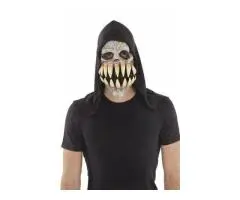 Mask My Other Me With hood Skull - Qubyk AU