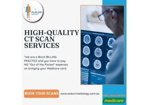 Experience high-quality CT Scan services at Crystal Radiology in Auburn. (02) 8315 8292