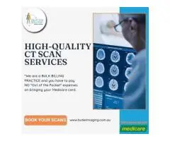 Experience high-quality CT Scan services at Butler Medical Imaging. (08) 9544 3999