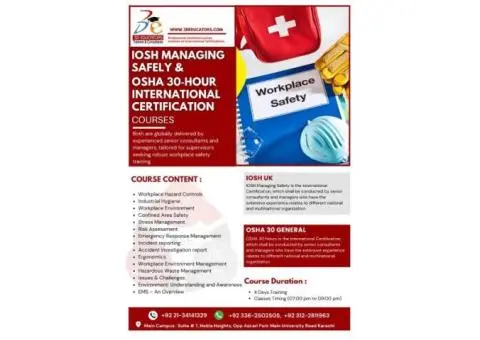 diploma for safety officer