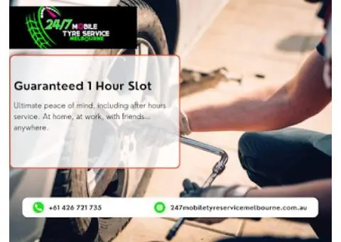Online Bookings Made Easy – 24/7 Mobile Tyre Service Melbourne | Car Tyres for Sale