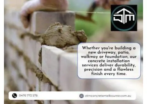 Outdoors Transformed with Stamped Concrete – OTM Concrete Melbourne