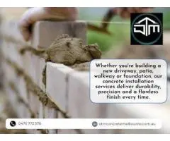 Outdoors Transformed with Stamped Concrete – OTM Concrete Melbourne