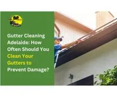 Gutter Cleaning Adelaide: How Often Should You Clean Your Gutters to Prevent Damage?