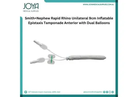 Smith+Nephew Rapid Rhino Unilateral 9cm Inflatable Epistaxis Tamponade Anterior with Dual Balloons