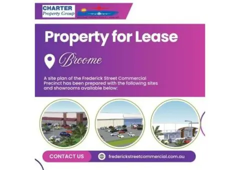 Property for Lease in Broome – Frederick Street Commercial