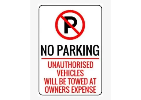 Custom Parking Signs – Design Online & Delivered to Your Door! - 3/3