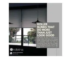 Stay Cool and Stylish with Roller Blinds This Summer