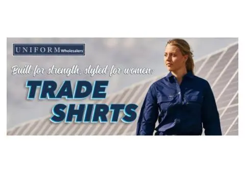 BUILT FOR STRENGTH, STYLED FOR WOMEN: TRADE SHIRTS