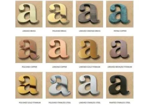 3D Letters: Bold, Dimensional Signage for Lasting Visual Impact