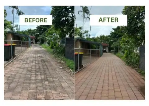 Driveway & Pathway Pressure Cleaning In Darwin | Contact Us Now