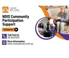 NDIS Community Participation Support – Disability Services in Perth | Cause We Care