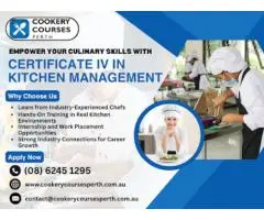 Take the Next Step in Hospitality at Our Chef School – Certificate 4 in Kitchen Management