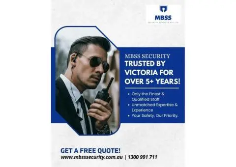 Top-Rated Security Services in Melbourne for Reliable Protection and Peace of Mind