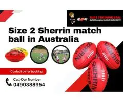 Buy Size 2 Sherrin Match Ball in Australia – Available in Sydney at That Training Ball