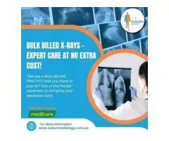 Bulk Billed X-Rays – Expert Care at No Extra Cost at Crystal Radiology in Auburn. (02) 8315 8292