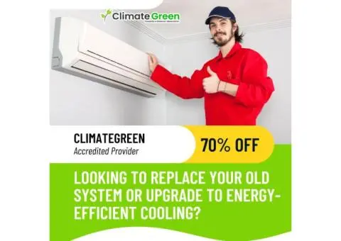 Slash Your Cooling Costs – Save Up to 70% with Climate Green!