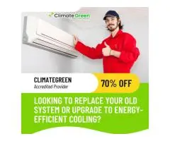 Slash Your Cooling Costs – Save Up to 70% with Climate Green!