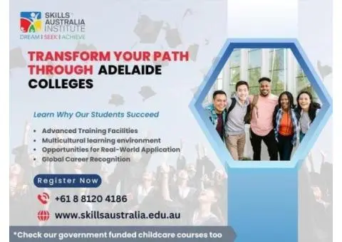 Start Learning Today with Adelaide College Courses Tailored for You