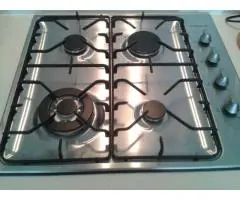 Westinghouse 60cm Stainless Steel Gas Cooktop WHG643SA (Negotiable/Pick-Up)